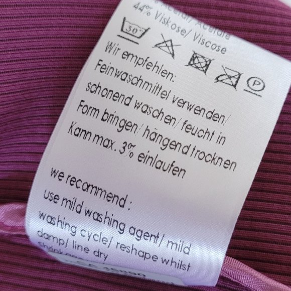 Beate Heymann Street Couture Fuchsia Mesh and Jersey Jacket US 10 - Picture 14 of 16